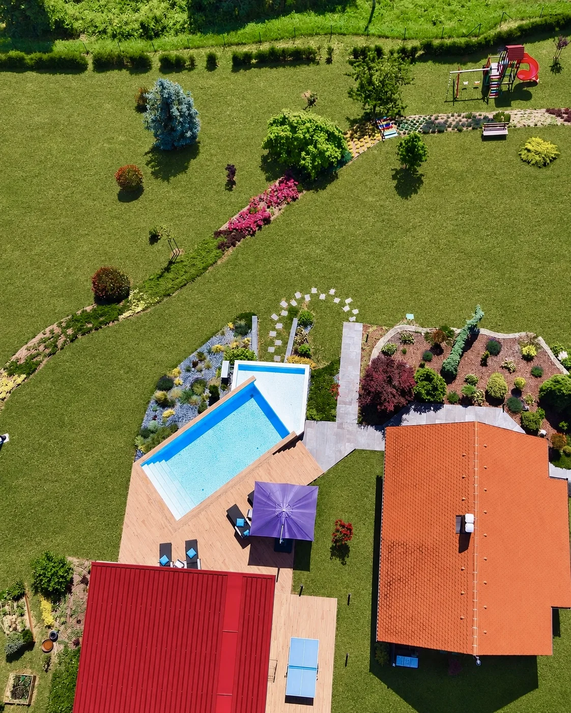Imanje i priroda u Five Senses Houseu