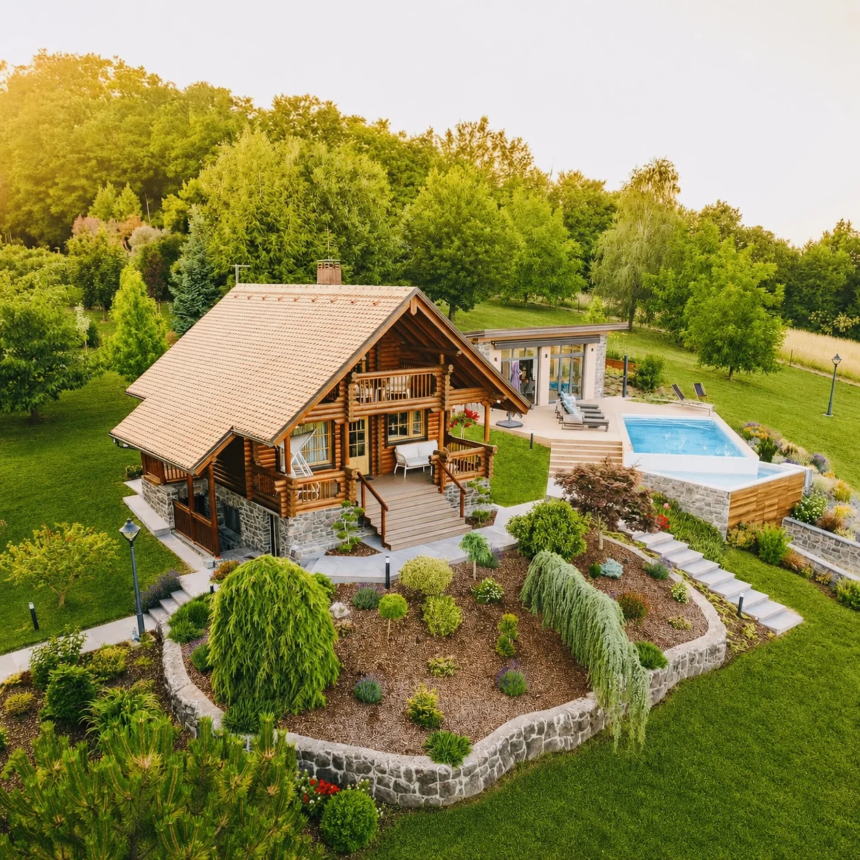 Imanje i priroda u Five Senses Houseu